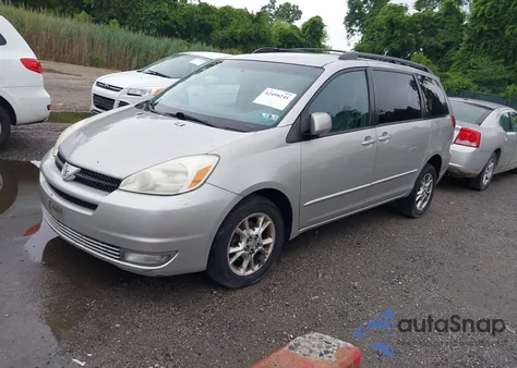 2005 Toyota Sienna Xle/Xle Limited из США, поврежденный, VIN 5TDBA22C85S047614